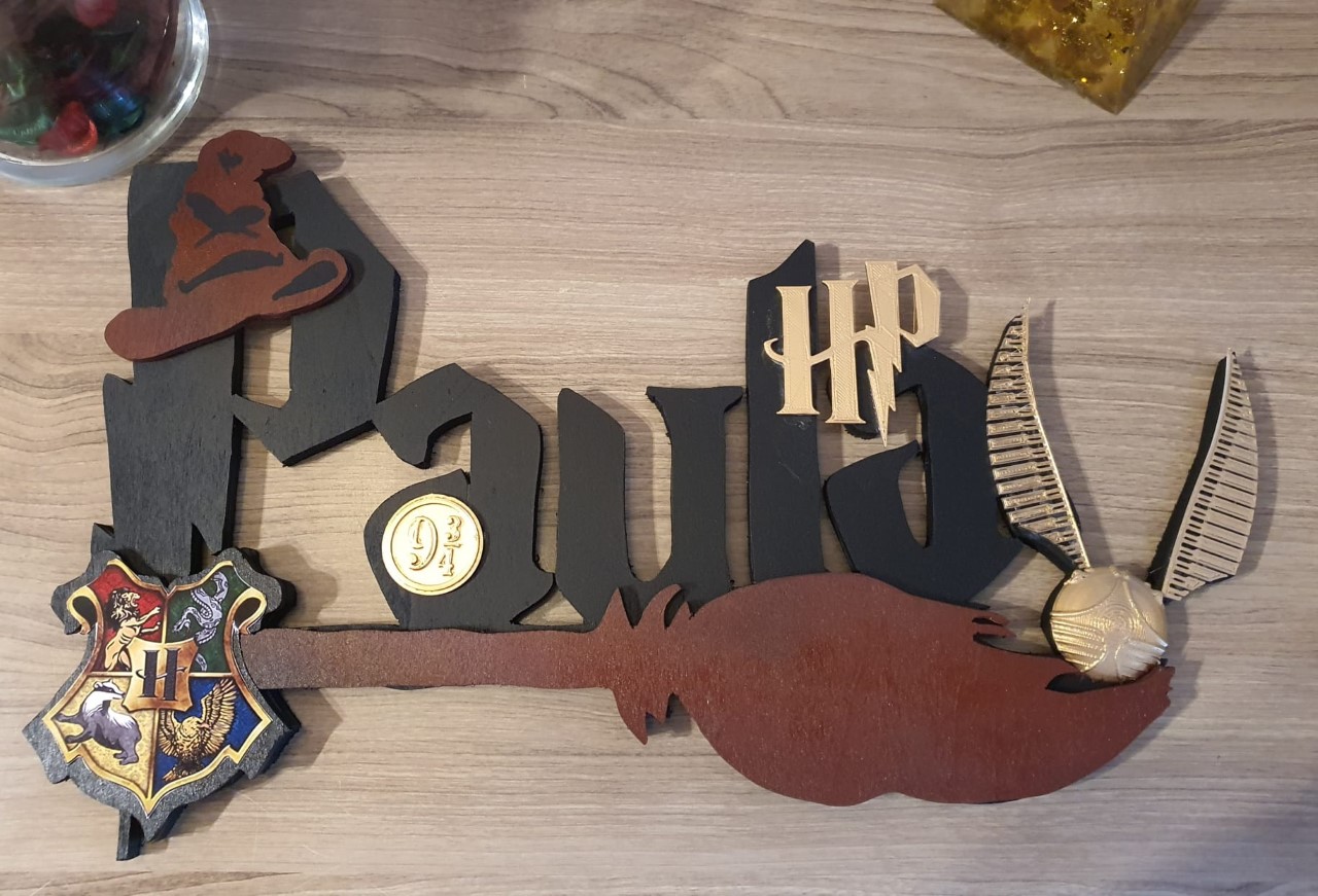Rótulo HP Snicht Rótulo Personalizado de ¨Harry Potter¨ - Imagen 1