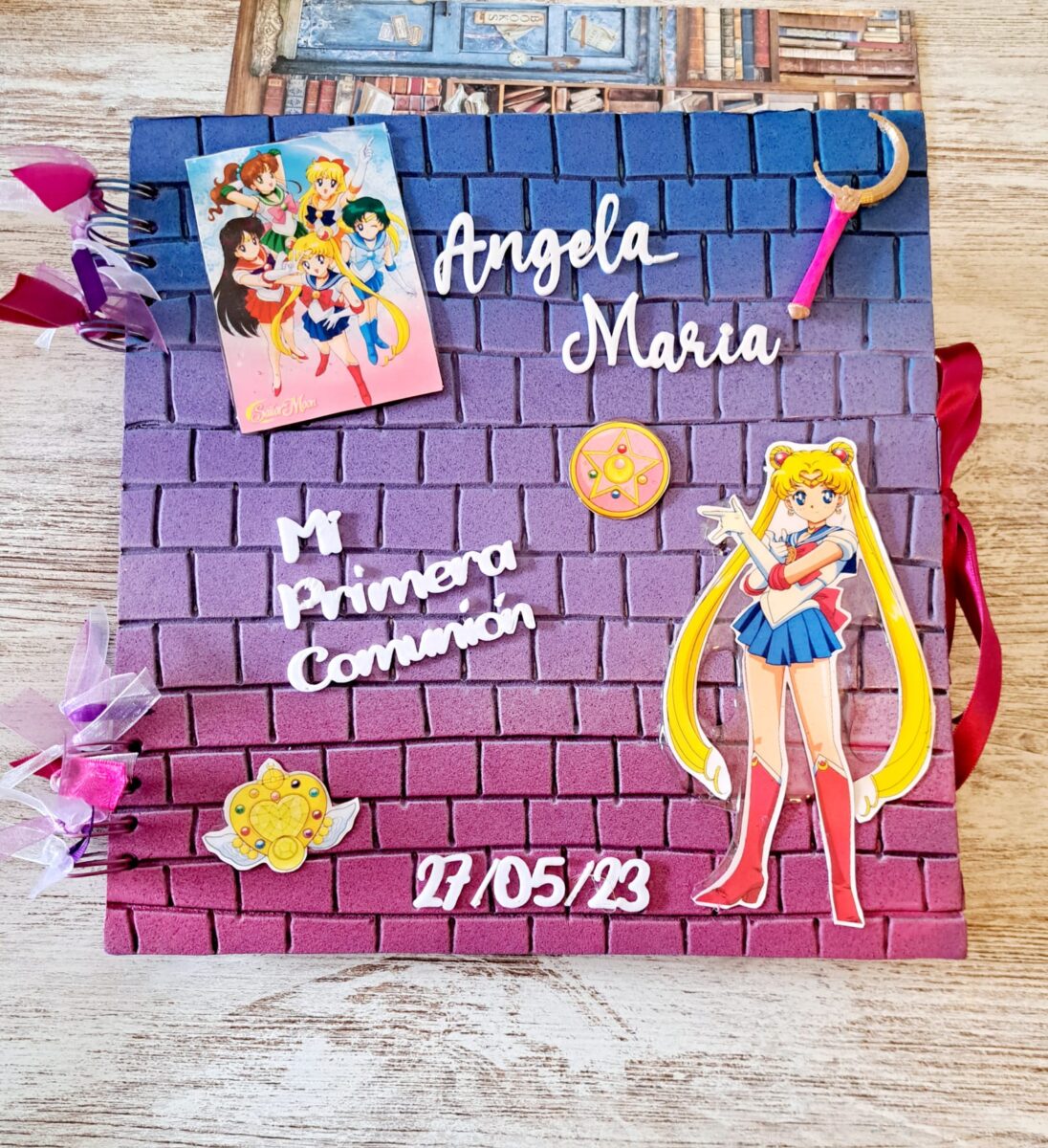 SAILOR MOON10 Libro de Firmas ¨Sailor Moon¨ - Imagen 1