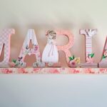 Letras decoradas para celebraciones